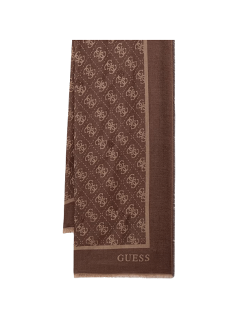 Guess stola Jacquard - Brown