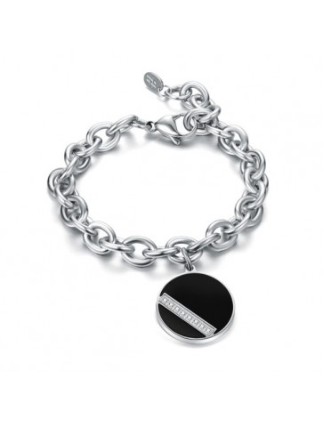 Brand Gioielli bracciale catena pendente smaltato