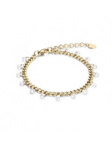 Bracciale acciaio catena e...