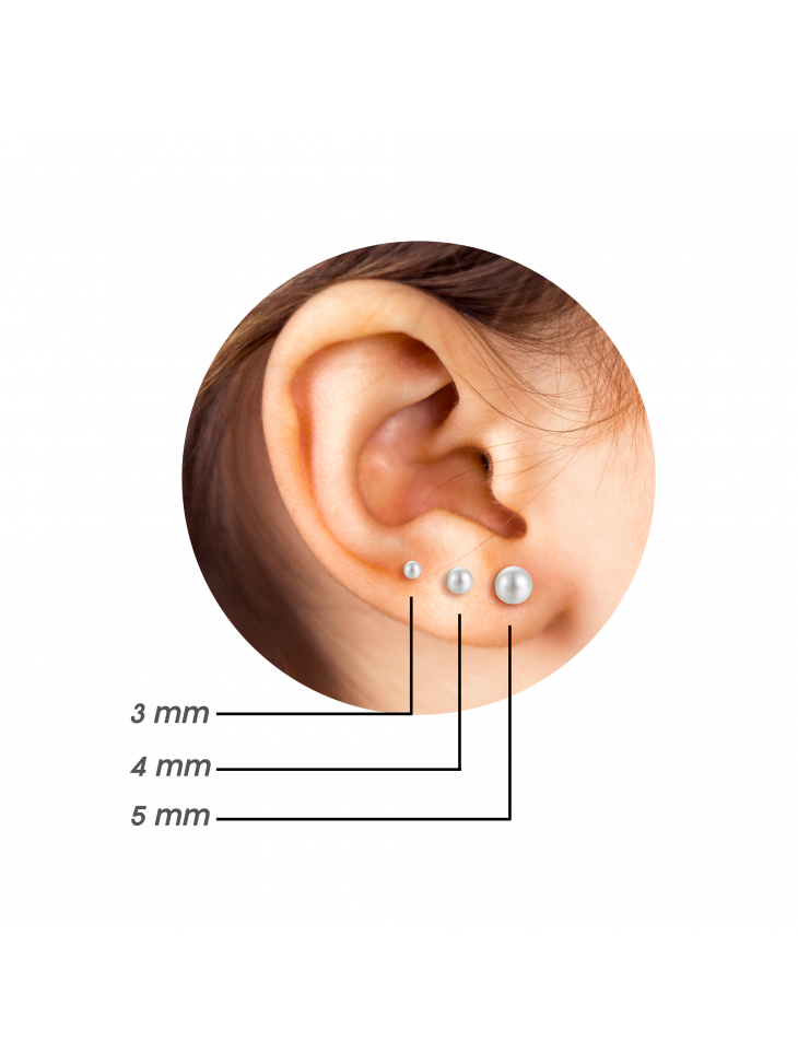 Orecchini Donna Brosway Perfect A Cerchio In Acciaio E Perle Di Conchiglia - Oro 14K - 3